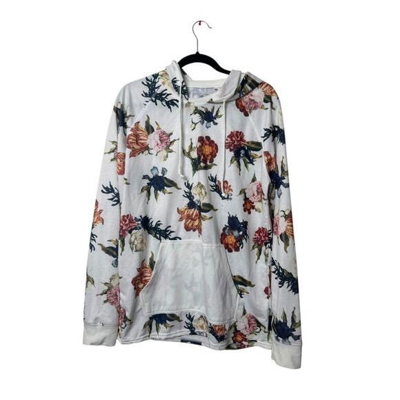 Pacsun On The Byas Floral Hoodie | Size Men’s Medium | NWOT - Picture 1 of 2